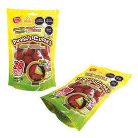 Punkchigomas 20 piezas, Gomita Cubierta de Mango y Tamarindo, Las Delicias.