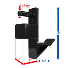 Yes4All Power Rack Attachment – Multiple Choice Fit 2x2 in Or 3x3 in Square Tube