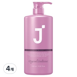 J.Sup Silk Keratin Protein Treatment Conditioner, 4 pieces, 1L / 제이숲 실크 케라틴 단백질 트리트먼트 컨디셔너, 4개, 1L