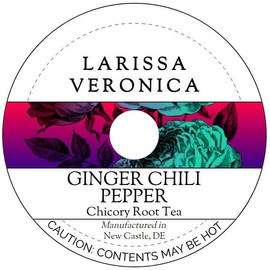 Ginger Chili Pepper Chicory Root Tea (Single Serve K-Cup Pods) (12 pods, ZIN: 578468) - 3 Pack