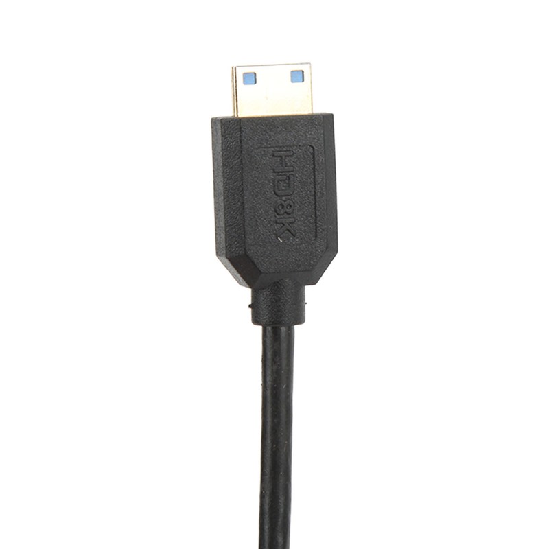 Mini to Micro HD Multimedia Interface Connection Cable 8K At