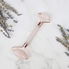 Myga Rose Quartz Face Roller - Slimming Skin Care Tool