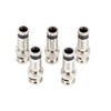RG6 BNC Connectors, Ancable 5-Pack RG6 BNC Compression Connector for