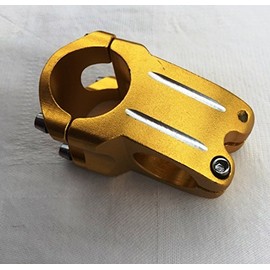 Aluminium BMX bike stem, stem 31.8 mm x 40 mm (1 1/8 inches) bike handlebar stem, Gold