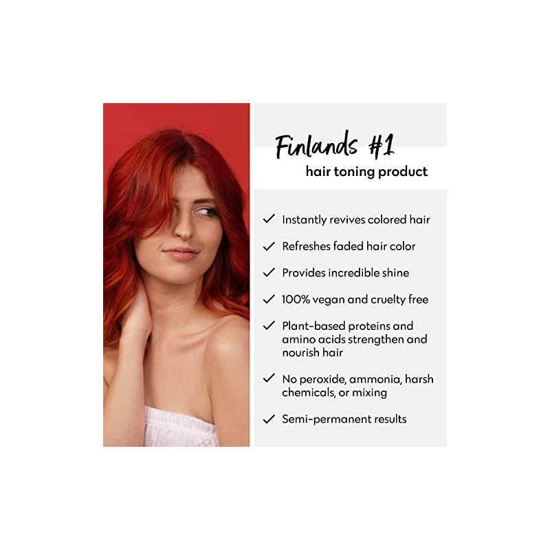 FOUR REASONS Champú para máscara de color rojo, Tratamiento Rojo