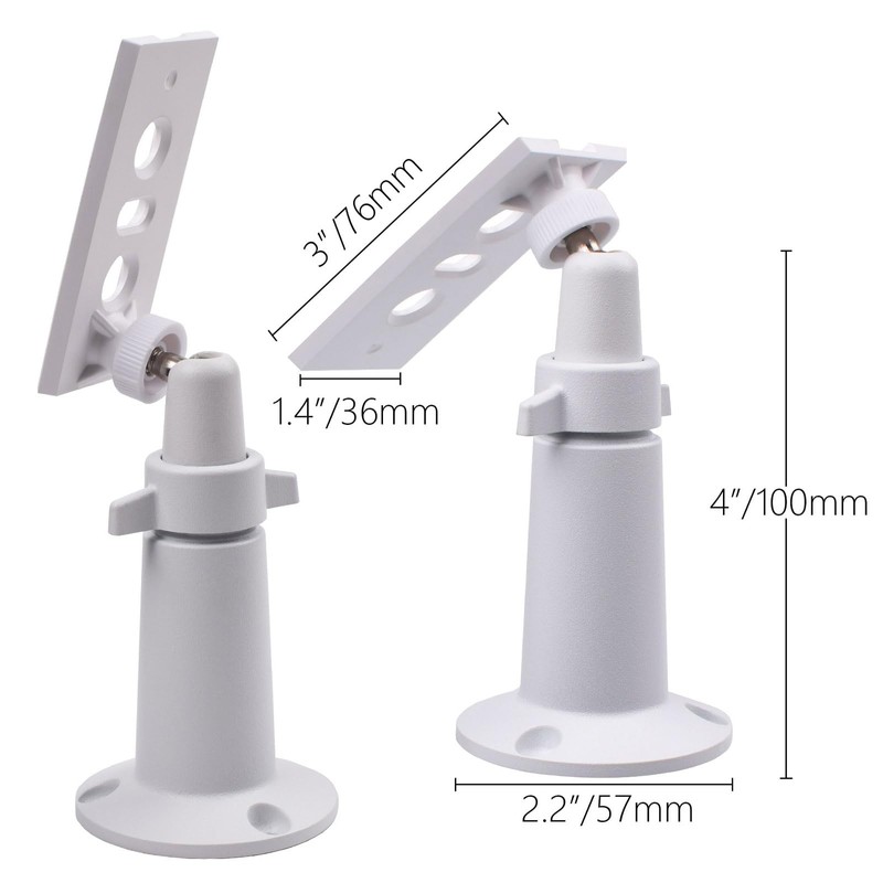 2Pack Security Aluminum Material Wall Mount for Ring Spotlight Cam