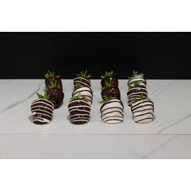 Fake Assorted Dipped Strawberries (set of 12)