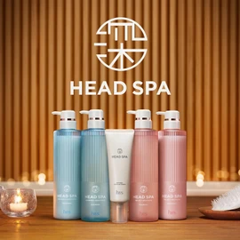 h&S Deep Experience Head Spa, Refresh x Smooth Shampoo, Refill x 2, Set of 2, Scalp Care