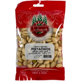 SAFA Lightly Salted Pistachios 150g | Premium Quality Roasted Pistachios | Crunchy, Savoury & Nutritious Snack (150g (Pack of 1))
