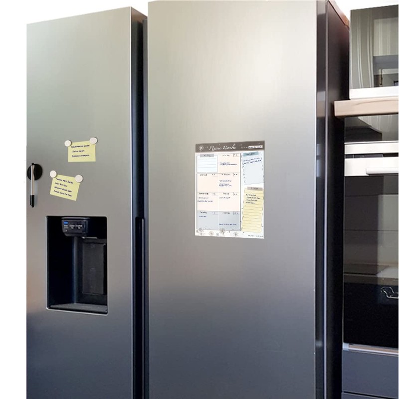 PRICARO Dandelion Magnetic Weekly Planner A4 25 Sheets (Pack of