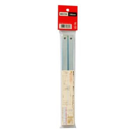 Waki Sangyo WS1725 Sliding Rails, 0.7 inch (17 mm) Wide, Double Slides, 2 Pieces (Pair), 9.7 inches (246 mm)