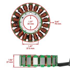 For Kawasaki Stator & Regulator Rectifier for Kawasaki Bayou 220 KLF220 96 97 98 99 00 01 02