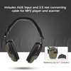 Sport Sound Amplification Electronic Earmuff NoiseProof Hunting Earmuff for Outdoor