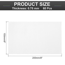 MECCANIXITY Foam Packing Pouches, 60 Pack 6 Inch x 8 Inch Wrap Bubble Pouches Cushion Foam Packing Supplies Packing sleeves White for Dishes Furniture Glasses Cups Moving Storage