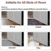 Door Stopper, Soild Walnut Wood Doorstop Wedge, Non-Slip Door Stops