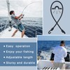 Gejoy 8 Sets Rod Strap Holder Boat Deck Rod Straps