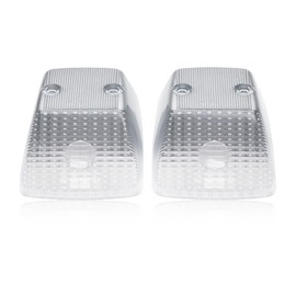 NSLUMO Front Turn Signal Light Housings Compatible w/Mercedes G-class Benz W463 G55 G63 AMG Euro Clear Lens Side Wing Signal Blinker Parking Marker Lamp Covers OEM Replacement