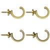Curtain Tie Backs Hooks, Gold Tie Backs for Curtains, Vintage