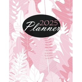 Planner 2025-2026: Two-Year Agenda with Monthly Calendar, Holidays, and Notes | Elegant 8.5 x 11 Organizer