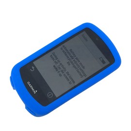 eachy.i Portable Electronic Device Cover for Garmin Edge 1030/1030 Plus, Blue Silicone Protective Case with Anti-Slip Design