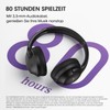 YUMONDEAR Wireless Bluetooth Headphones, 80 Hours Playtime, Bluetooth Headphones, Over-Ear