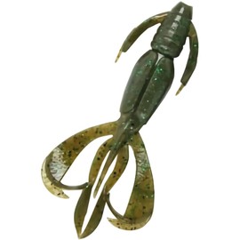 Keitech Crazy Flapper Fishing Bait, 2.4 inches, #521 Yodogawa Craw