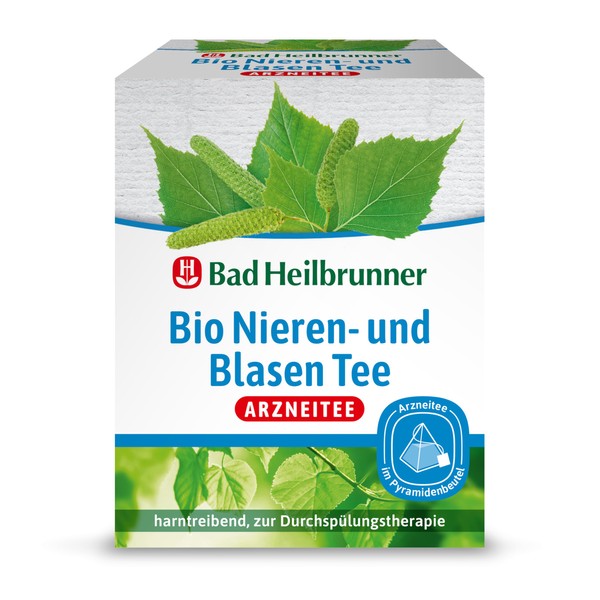 Bad Heilbrunner Bio Nieren- & Blasen Tee - Arzneitee im