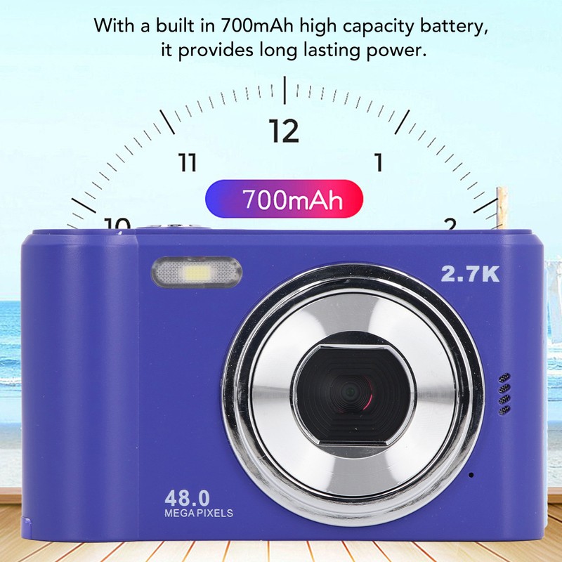 HD 1080P Digital Video Camera for Kids 2.4inch IPS Screen