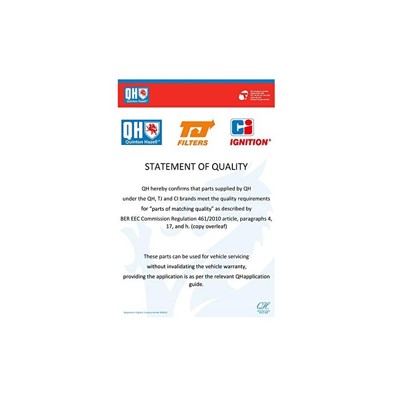 QH QSK153S Suspension Arm Repair Kit - Rear