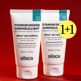 Silisca [1+1] Siliska Sunblock Sun Cream 80ml (Light + Classic) 1 light + 1 classic set / [1+1] 실리스카 선블락 선크림 80ml (라이트+클래식) 라이트1개+클래식1개 세트