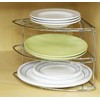 3-Tier Counter Corner Shelf Organizer, Chrome
