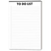 Nokingo To Do List Notepad - 5.5"x8.2", 50 Sheets, To