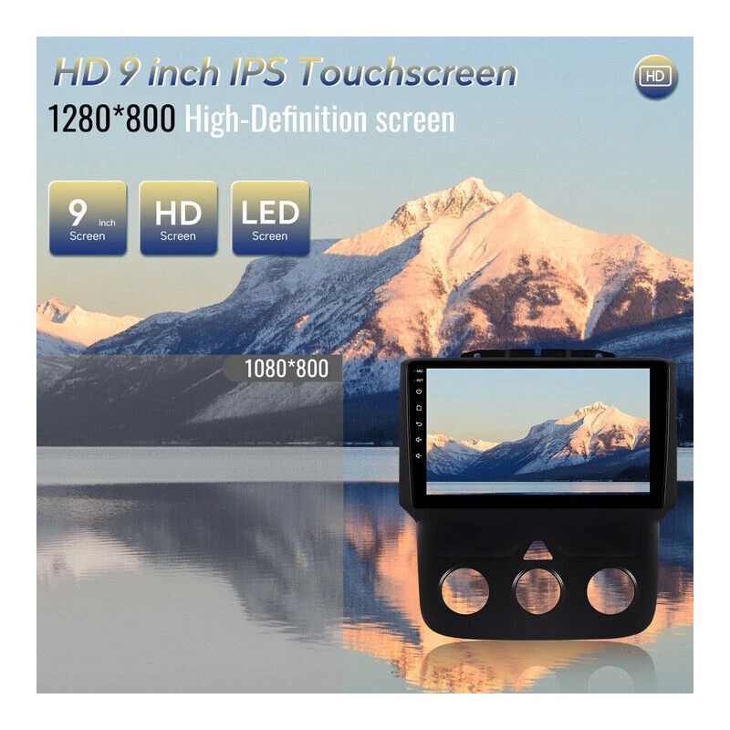 Fortdows For Dodge Ram 2013-2018 1500 2500 3500 CarPlay GPS