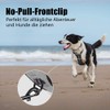PoyPet No Pull Dog Harness, Reflective Vest Harness with 2