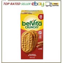 Belvita Cinnamon Brown Sugar Breakfast Biscuits (25 Pk) FREE SHIPPING