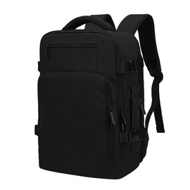 ZHXX For Ryanair Hand Luggage 40 x 20 x 25 cm, Hand Luggage Backpack, Hand Luggage Bag, Travel Backpack, Hand Luggage Aeroplane, matte black, hand luggage