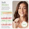 VIVAGO Bamboo Toothbrushes 10 Pack – Natural Toothbrushes, Plant-Based Soft