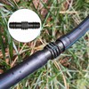 VooGenzek 25 PCS 16mm Garden Barbed Connector, Plastic Drip Irrigation