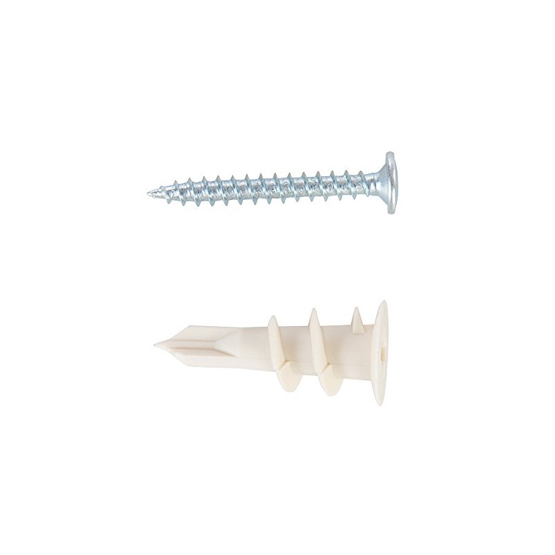 Fixman 475004 Self-Drill Fixings 100pk Nylon 12 x 32 mm