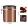 1.5L 304 Stainless Steel Airtight Coffee Beans Container Storage Canister