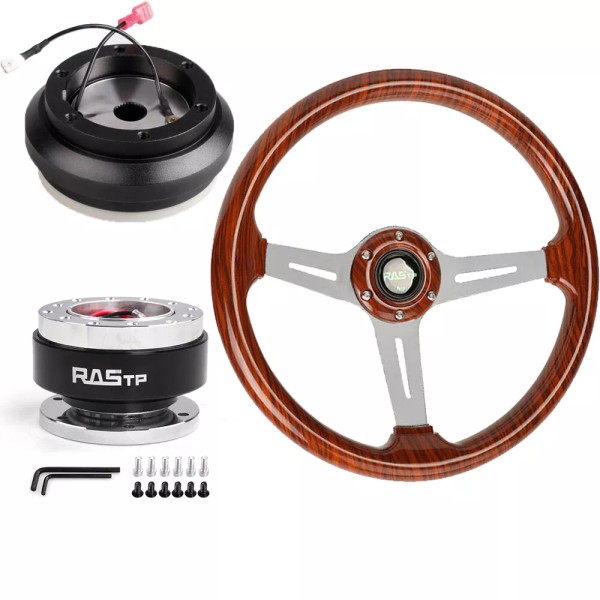 BATU EG Short Hub Adapte+Black Quick Release+Steeri