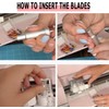 20 Pcs Fine Point Replacement Blades Compatible with Explore Air