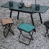 Portable Folding Camping Stool Zip Packed Stool Lightweight Collapsible Stool