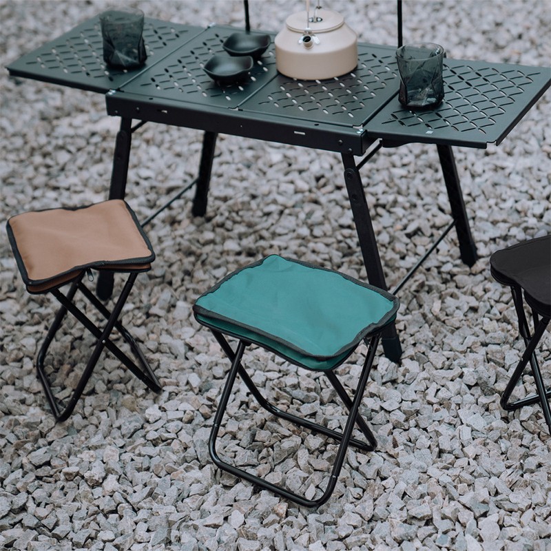 Portable Folding Camping Stool Zip Packed Stool Lightweight Collapsible Stool