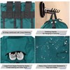 BeeGreen Laundry-Bag-Portable-Backpack, Mars Green Nylon Drawstring -Laundry Backpack Heavy Duty