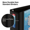 Staples Better Binder, 5" D-Ring, Black – Heavy-Duty 3-Ring Binder