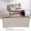 Mirror Digital Alarm Clock Temperature Display LED Curved Mirror Digital