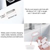 ZAAWUUT Oval Sink Overflow Caps Rubber Overflow Hole Covers Kitchen