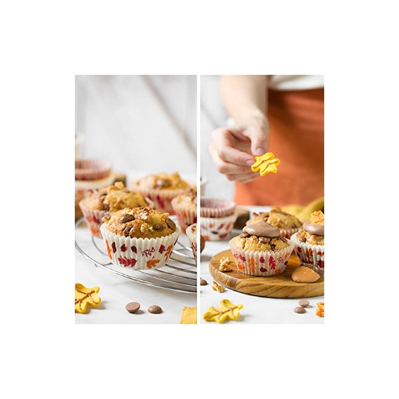 DECORA 0339859 CF 36 Baking Cases Autumn 50 x 32