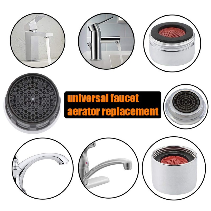 JQK Faucet Aerator, 1.0 GPM Flow Retrictor Insert Faucet Aerators